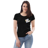 WWM Small Stamp Women's fitted eco tee in 6 colours