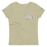 WWM Small Stamp Women's fitted eco tee in 6 colours